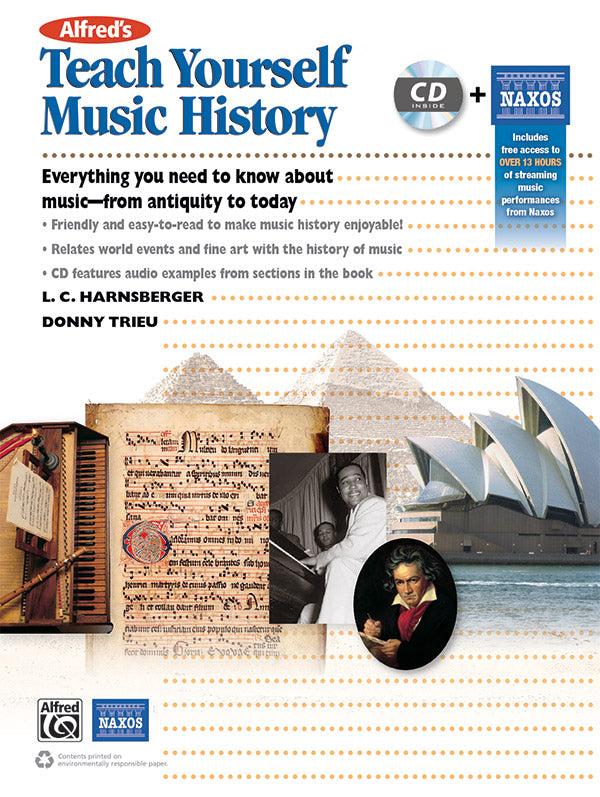 Alfred's Teach Yourself Music History Book/CD/OA - Harnsberger L C; Trieu Donny Alfred 40142