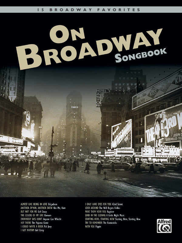 On Broadway Songbook Bk/CD