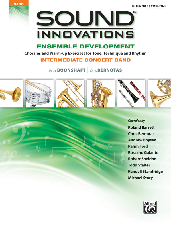 Sound Innovations Intermediate Concert Band Ensemble Development Tenor Sax