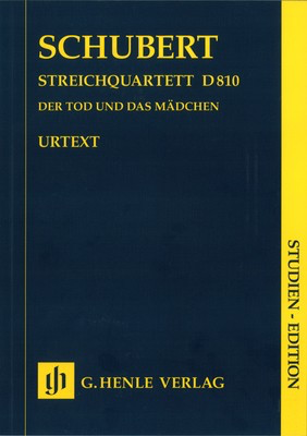 String Quartet Death and Maiden D 810 Study Score