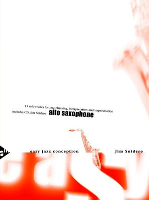Easy Jazz Conception Alto Sax Book/OLA