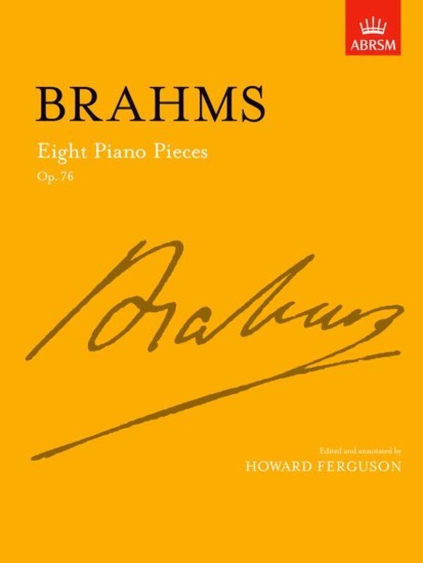 Brahms Eight Piano Pieces Op 76