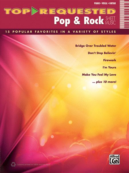 Top-Requested Pop & Rock Sheet Music PVG