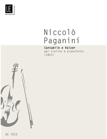 Cantabile and Waltz for Violin and Piano