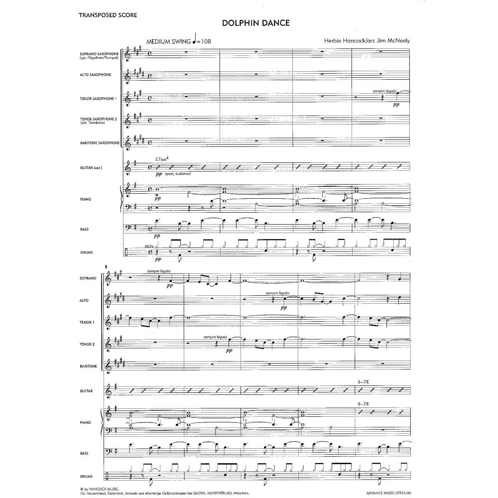 Saxology: Dolphon Dance Score/Parts