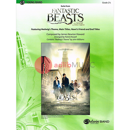 Suite From Fantastic Beasts CB Gr 2.5
