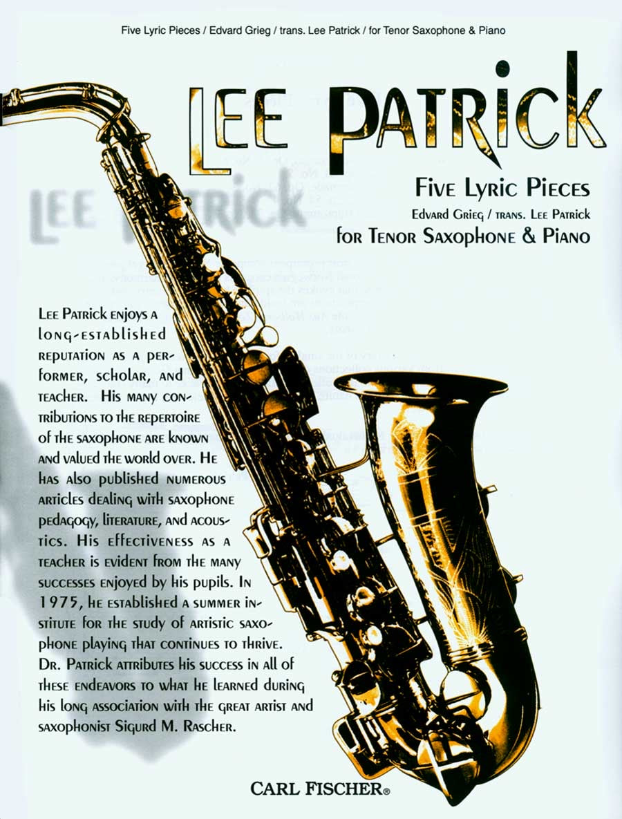 Five Lyric Pieces Tenor Saxophone/Piano