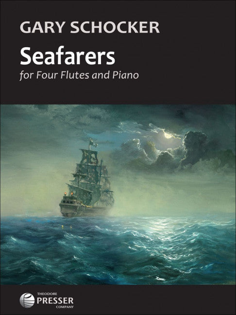 Seafarers for 4 Flutes and Piano - Schocker Gary Presser 114-41958
