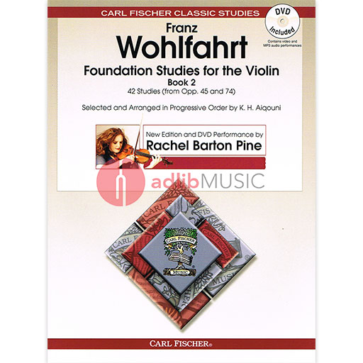 Foundation Studies For The Violin 2 Bk/DVD