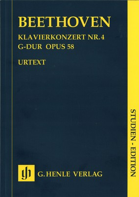 Piano Concerto No 4 in G major Op 58 Study Score