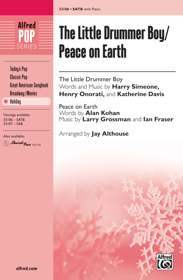 Little Drummer Boy/Peace on Earth SATB