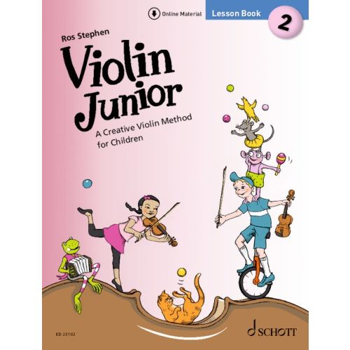 Violin Junior Lesson 2 Book/Online Audio