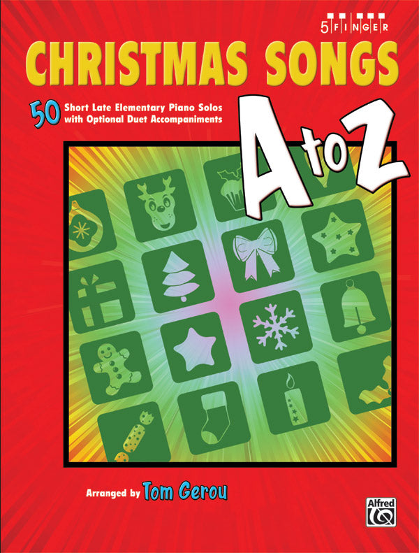 Christmas Songs A to Z 5 Finger