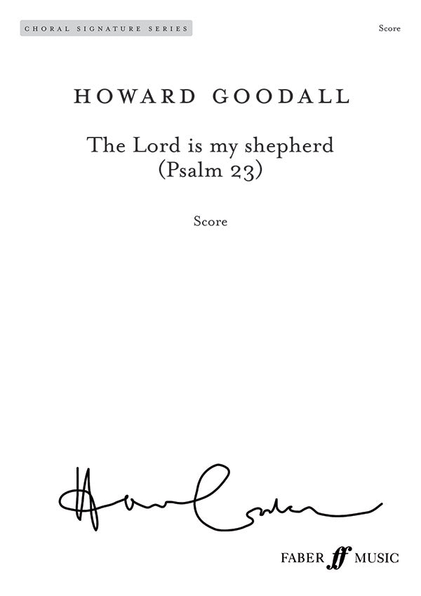 Lord is my Shepherd Full Score