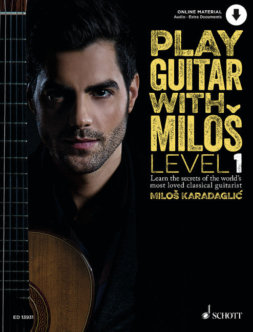 Play Guitar with Milos Level 1 Book/OA - Karadaglic Milos Herring Carl