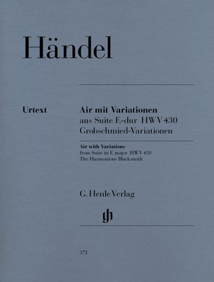 Air with Variations Harmonious Blacksmith Pno