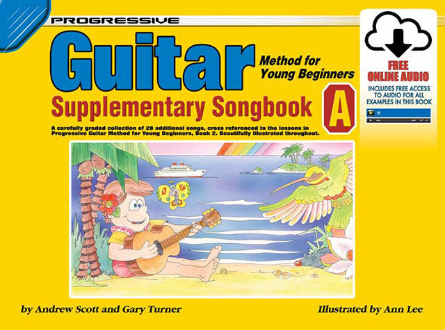 Progressive Gtr Meth Yng Begin Supp Songbk A BkOA