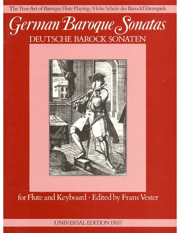 German Baroque Sonatas for Flute and Keyboard
