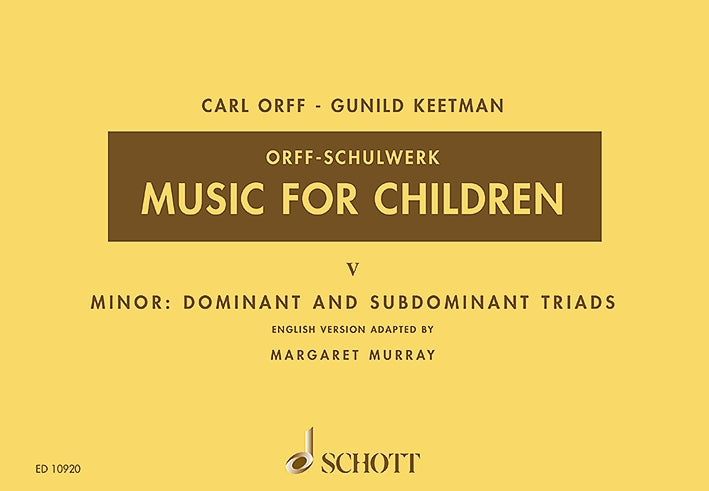 Music For Children Volume 5 - Minor Dominant