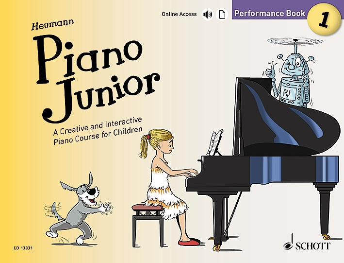 Piano Junior Performance Book 1 - Piano by Heumann Schott ED13831