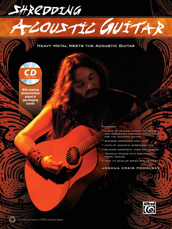 Shredding Acoustic Guitar Book/CD