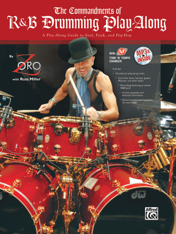 COMMANDMENTS OF R&B DRUMMING PLAY-ALONG BK/CD