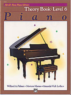 Alfred's Basic Piano Course - Theory Book 6 - Alfred Music