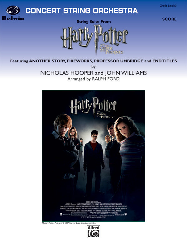 STRING SUITE FROM HARRY POTTER & THE ORDER OF TH HOOPER WILLIAMS