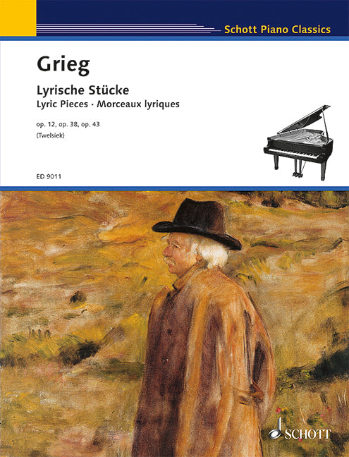 Grieg Lyric Pieces Op 12 38 & 43 for Piano