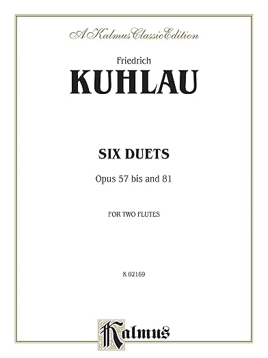 6 DUETS FOR 2 FL OP 57/81