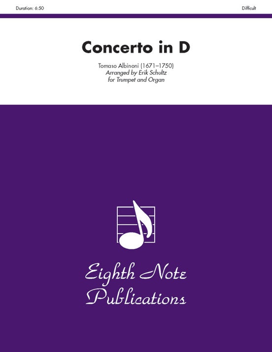 Concerto in D Trumpet and Organ