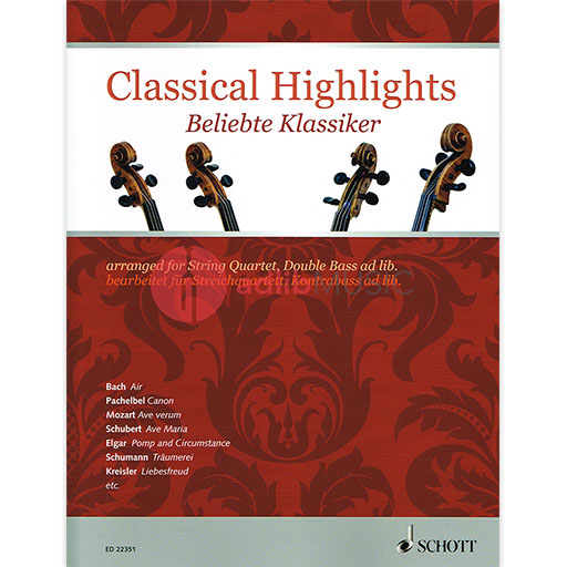 Classical Highlights for String Quartet