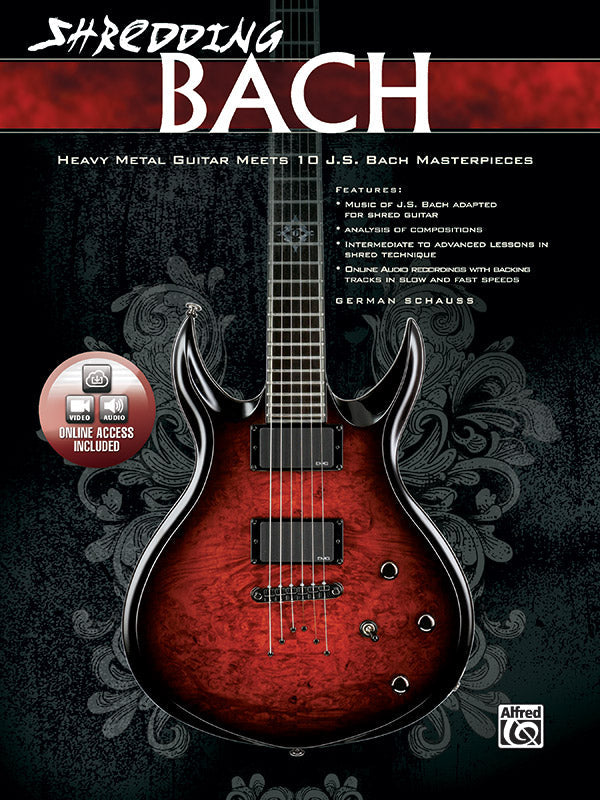 SHREDDING BACH BK/CD