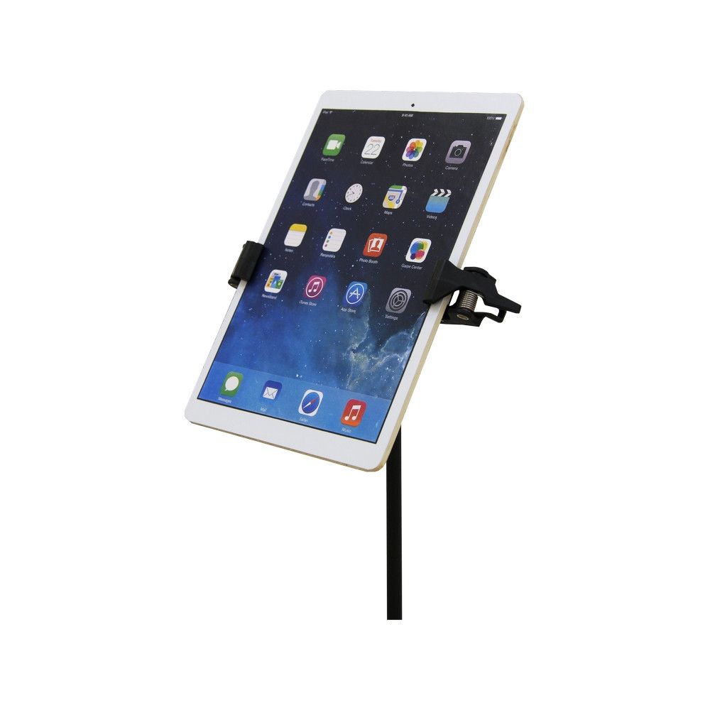 iPad/Tablet Holder - AirTurn Universal Tablet Holder Stand Accessory Microphone Stand Mount AT-MANOS