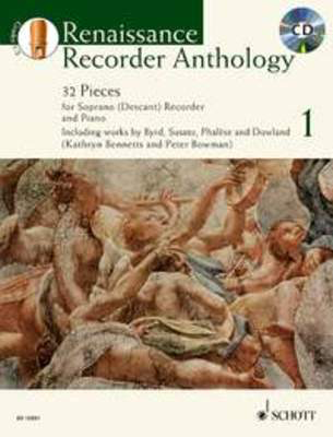 Renaissance Recorder Anthology Book 1 Book/CD