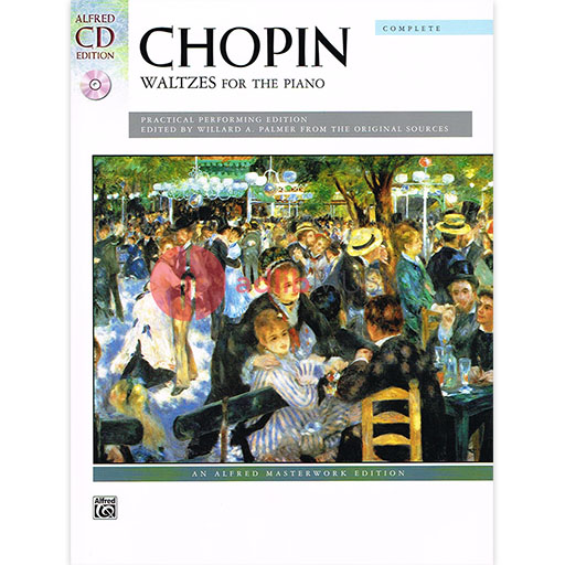 Chopin Waltzes (Complete) Bk/CD
