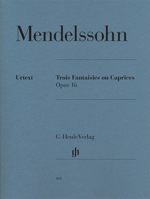 Three Fantasies or Capriccios op 16 Piano Solo