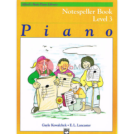 Alfred's Basic Piano Course - Notespeller Book 3 - Alfred Music