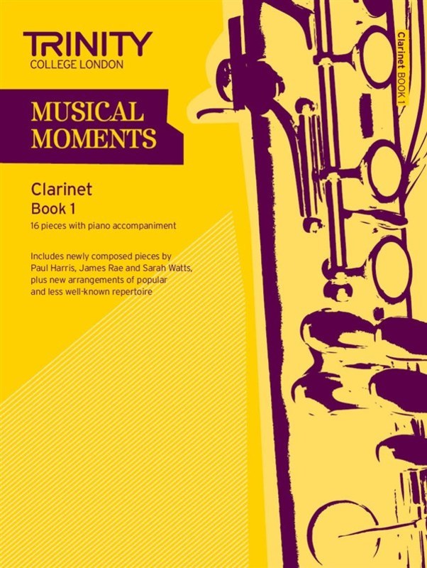 Trinity Musical Moments Clarinet Book 1 - Trinity - Trinity