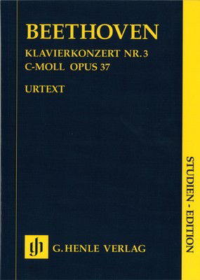 Piano Concerto No 3 in C minor Op 37 Study Score