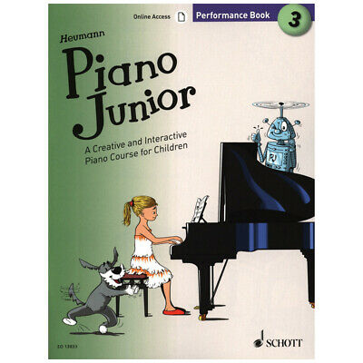 Piano Junior Performance Book 3 - Piano by Heumann Schott ED13833