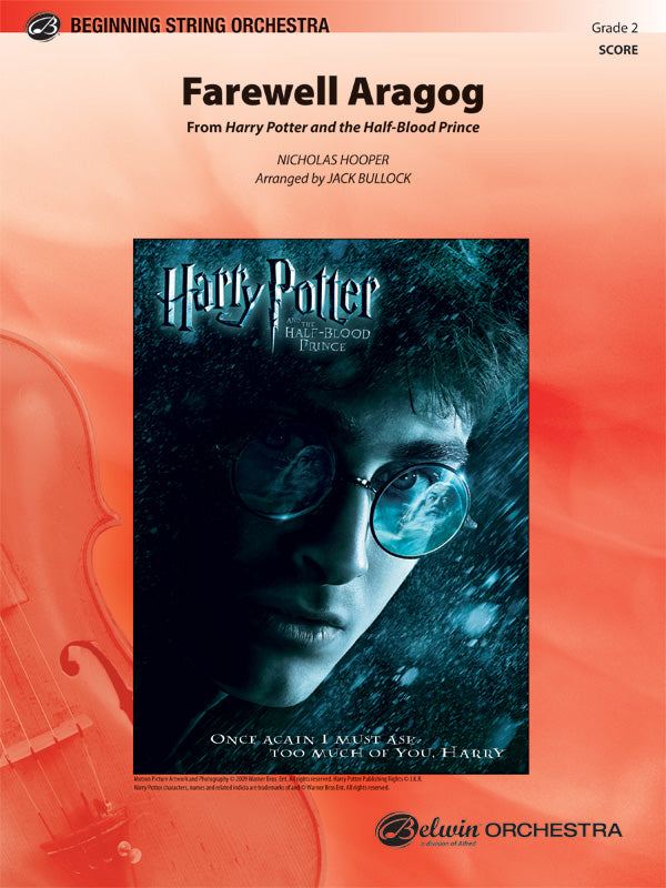 FAREWELL ARAGOG HARRY POTTER HALFBLOOD PRINCE SO HOOPER NICHOLAS