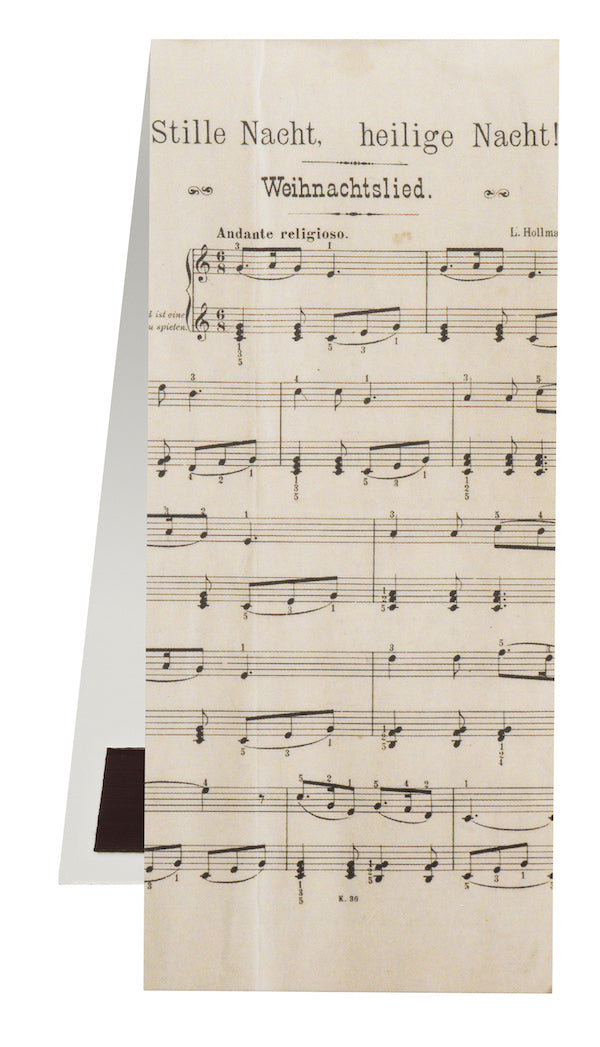 Bookmark Silent Night Manuscript