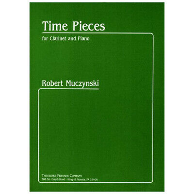 Muczynski - Time Pieces - Clarinet/Piano Accompaniment Fischer 114-40410