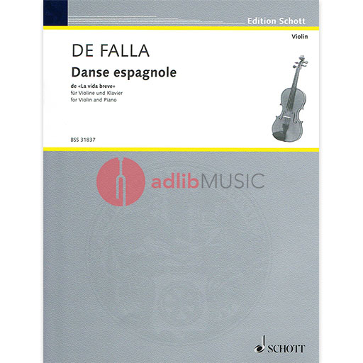 Danse Espagnole Violin/Piano