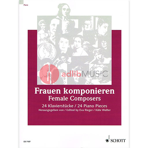 Piano Music by Female Composers - 24 Piano Pieces from the 18th-20th Century - Various - Piano Schott Music