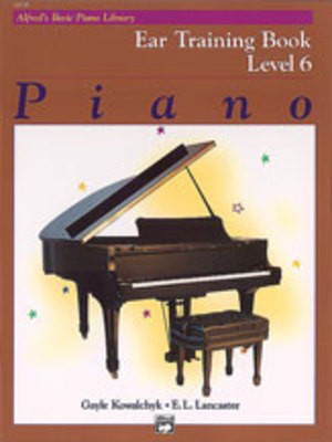 Alfred's Basic Piano Course - Ear Training Book 6 - Universal Edition - Alfred Music