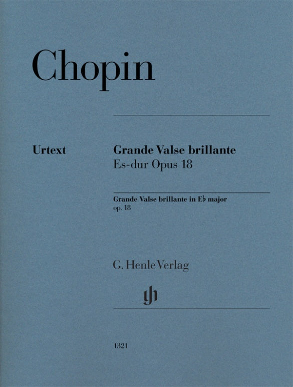 Grande Valse Brillante in E Flat Major Op 18 Piano