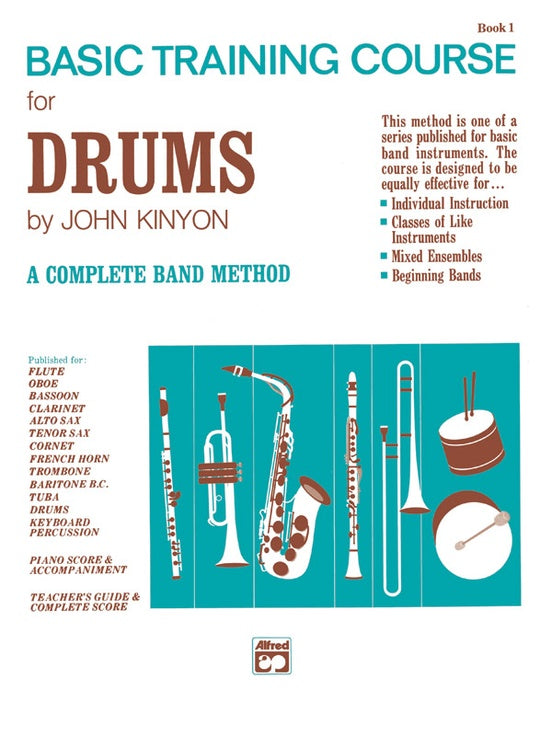 Basic Training Course Book 1 Drums