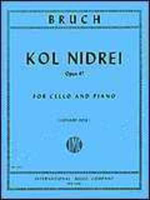 Bruch - Kol Nidrei Op47 - Cello/Piano Accompaniment IMC IMC1682